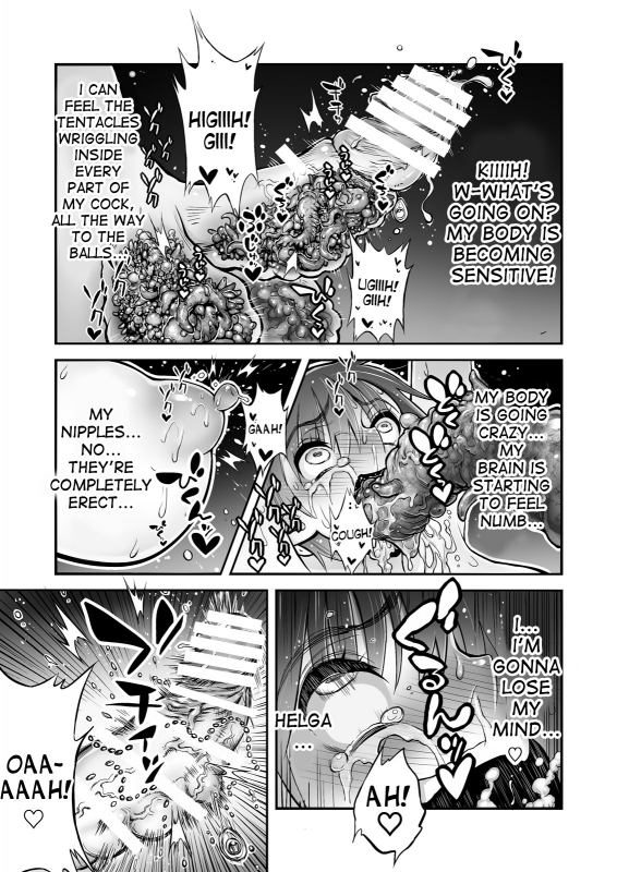 [haidara] Futanari Chinpo ni Shokushu Sanran [English] [desudesu]_33