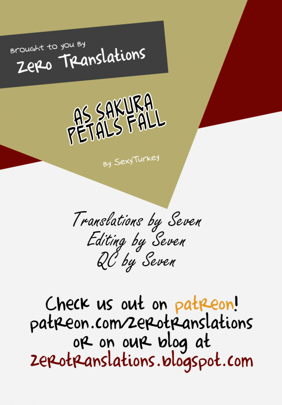 [Dhibi] Sakura Nagashi  As Sakura Petals Fall (Sono Yubisaki de Korogashite) [English] [Zero Translat_23