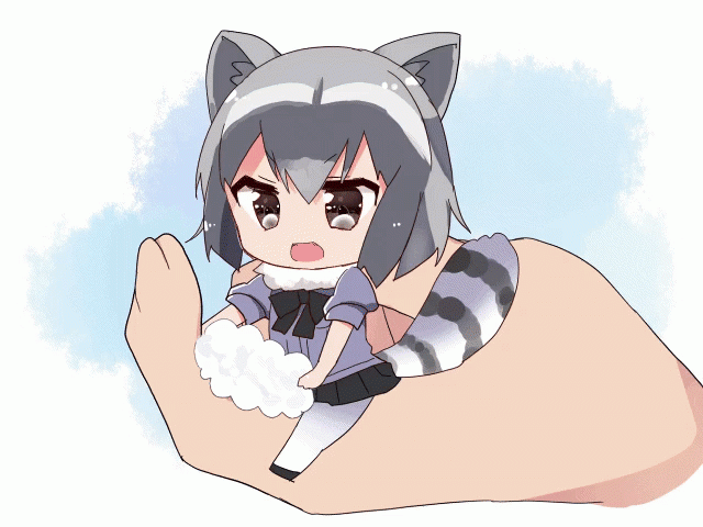 namekuji (namekuzu)common raccoon (kemono friends)0e904521bff5c210e693395174b4f3aa