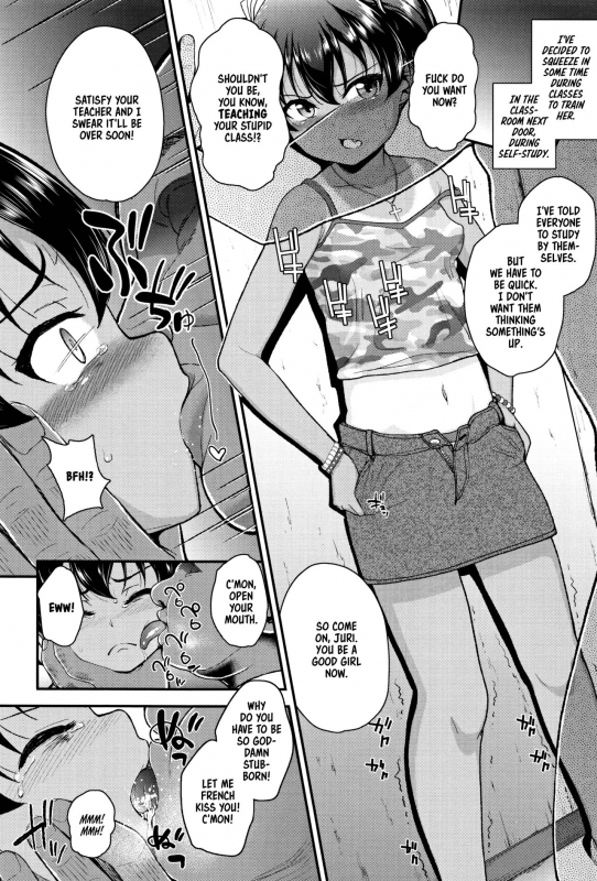 [Hikoma Hiroyuki] Mesugaki dakedo Hatsuiku ii node Semen Kyouiku Shitemita [English] [dame ningen]_013