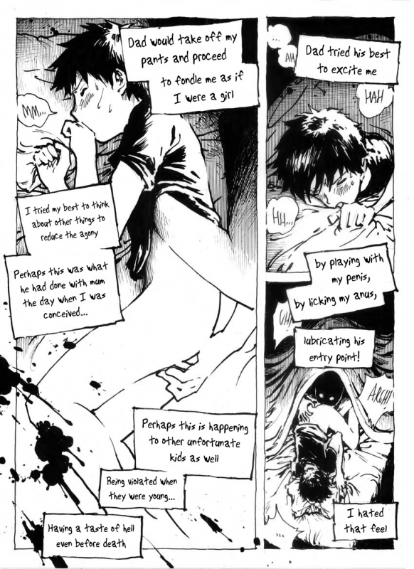 [Kharisma Jati] Disodomi Bapak Sendiri  Sodomized By Own Dad [English] [Decensored]_1