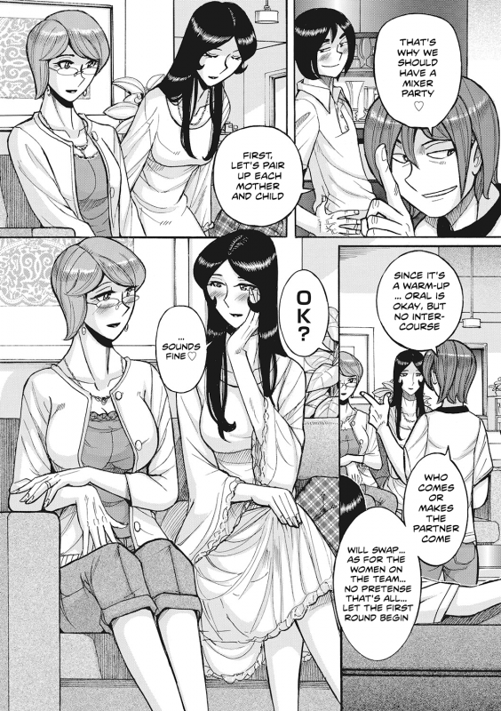 [Kojima Miu] Boniku Koukankai  Mother exchange party (Mesuhaha Rankou Kanzenban) [English] [moonchild9_16
