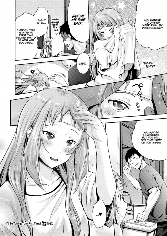 [Kurokoshi You] Hajimete wo Itadaku wa!  I'll Be Taking Your First Time! (COMIC ExE 13) [Englis_29