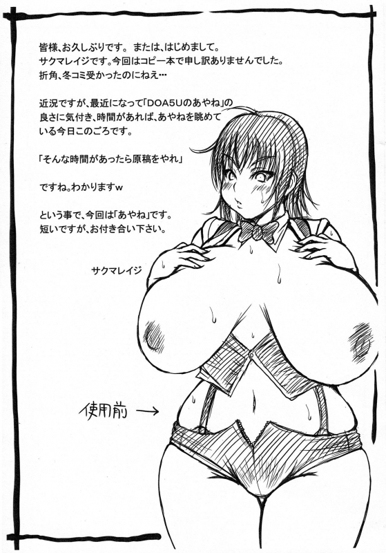 (C87) [Breakin'Bakery (Sakaki Utamaru)] Breakin' Rakugakichou 2014 (Dead or Alive)_06