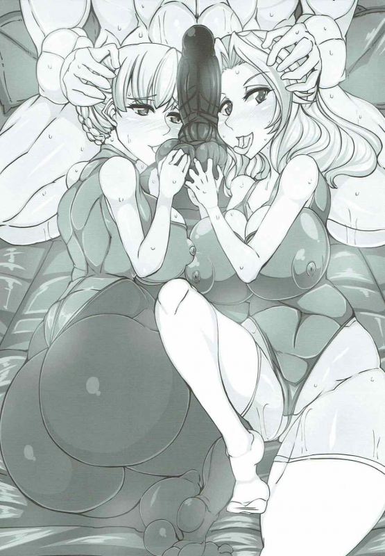 (C92) [JUSTICE-FLAME (Mare halberd eye)] Beiei Gattai Kodane Senmetsu Sakusen (Girls und P_01