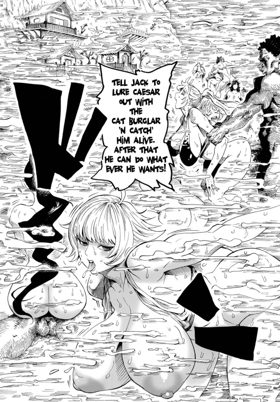 (C92) [Kocho Kocho Koukou (Bonten)] P.O.M Amazon lily last day (One Piece) [English]_19