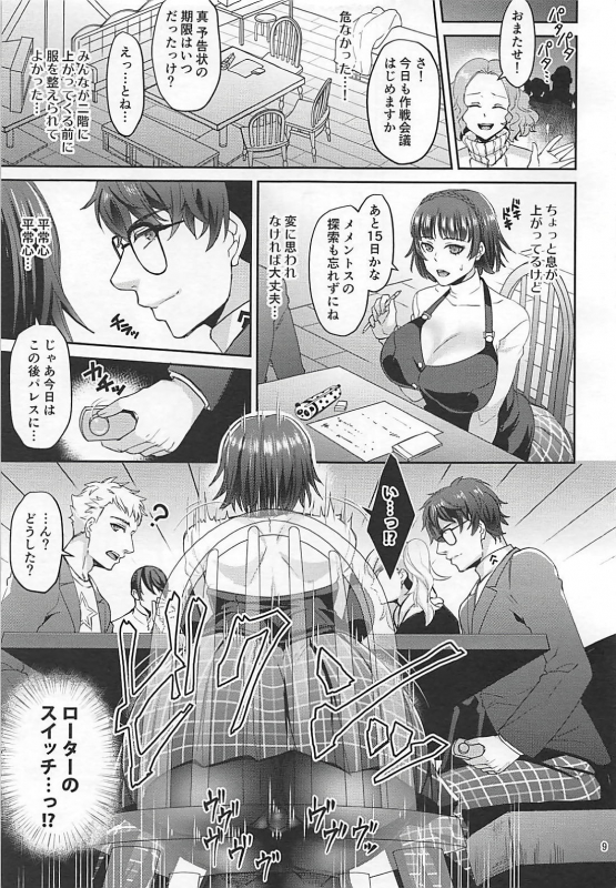 (C93) [Esebateira (Shibuki Oroshi)] Kimi wa Midara na Boku no Koibito 2 (Persona 5)_07