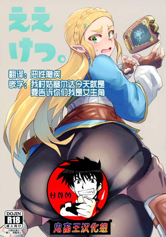 (C93) [UU-ZONE (nuezou)] Ee Ketsu. (The Legend of Zelda Breath of the Wild) [Chinese] [鬼畜王汉化_00