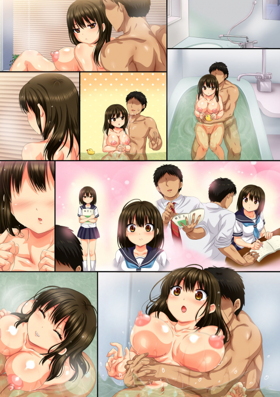 [Anrakugai] Muchi Kyonyuu na Moto Oshiego to Honnou no Mama Hamemakuru Hitonatsu_104