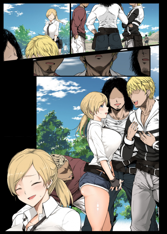 [Aomizuan (Shimantogawa)] Geneki Joshidaisei to, Iyarashii Donkatsu (PlayerUnknown's Ba_51