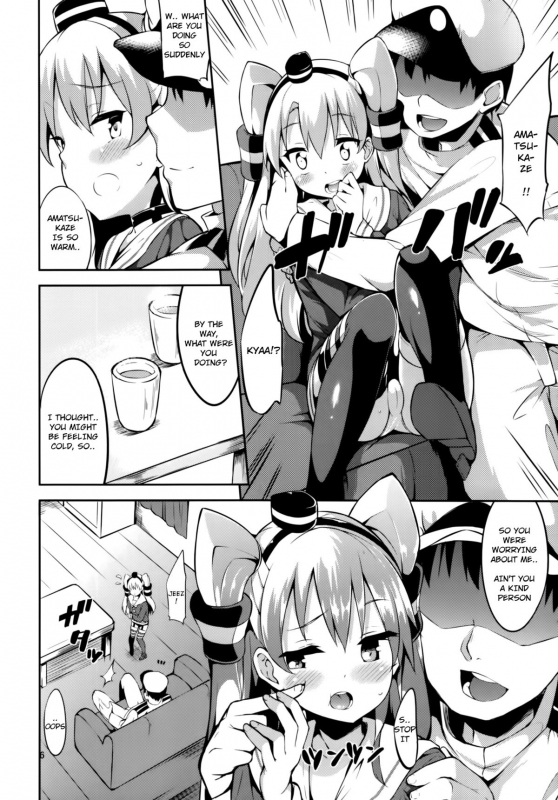 (C86) [Garimpeiro (Mame Denkyuu)] Amatsukaze-chan to (Kantai Collection -KanColle-) [English] [Orkel]_04