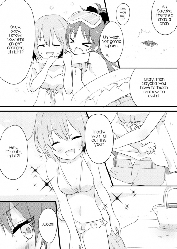 (C86) [Guttari Teddy Bear (Yutsumoe)] DELIGHTFUL SUMMER (Puella Magi Madoka Magica) [English]_11