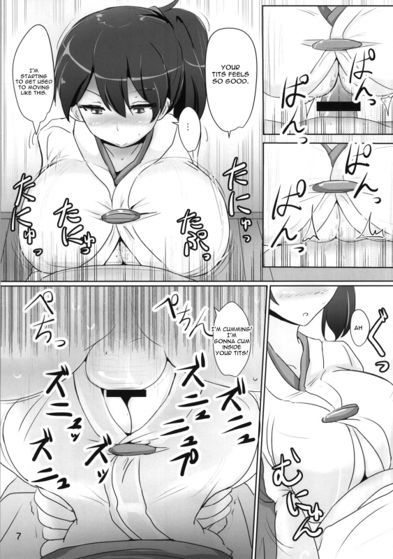 (C86) [Hakuginmokusei (Poshi)] Kaga-san no Paizuri Senyou Oppai Onaho (Kantai Colle_03