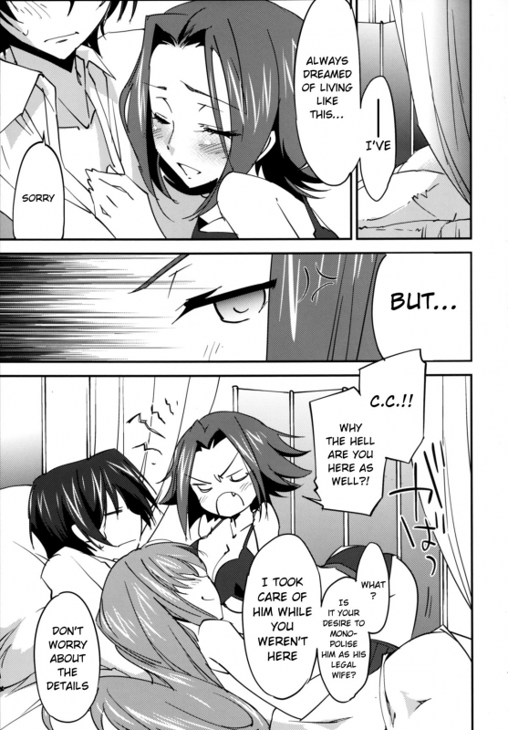 (C86) [Homura's R Comics (Yuuki Homura)] Bridal Kallen (CODE GEASS Lelouch of the Rebell_11
