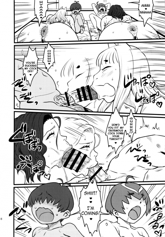 (C86) [Kakumei Seifu Kouhoushitsu (Various)] Over 60 [English] [Chocolate + LWB]_15