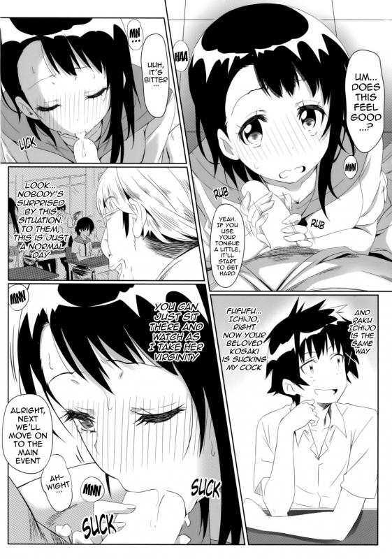 (C86) [Kaminari-neko (Eitarou)] Yamikoi -Saimin-  Yamikoi -Hypnotism- (Nisekoi) [English] [Doujin-Moe]_14