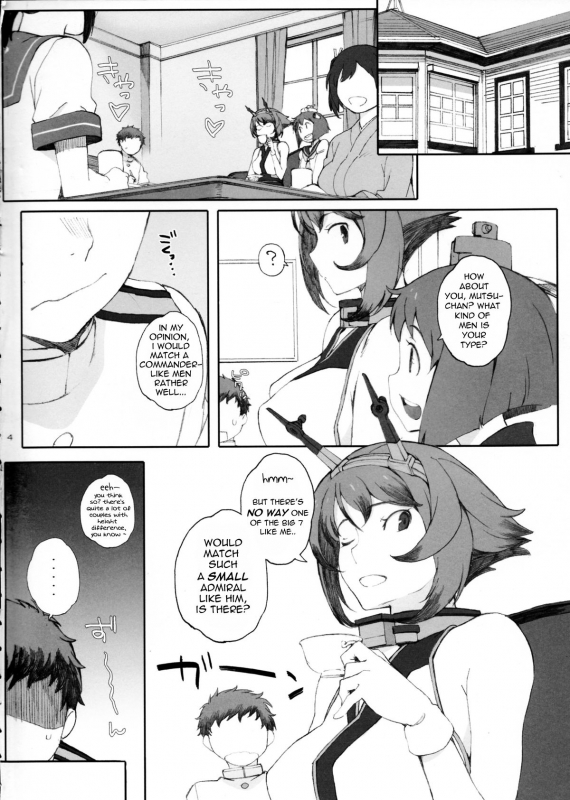 (C86) [Kansai Orange (Arai Kei)] Mutchan to Chicchai Teitoku (Kantai Collection -KanColle-) [English]_03