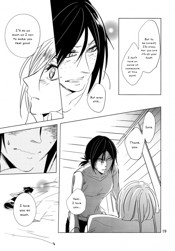 (C86) [Komorebitei (Sora)] Hatsutaiken.  Their First Time (Shingeki no Kyojin) [English] [Yuri-ism]_19