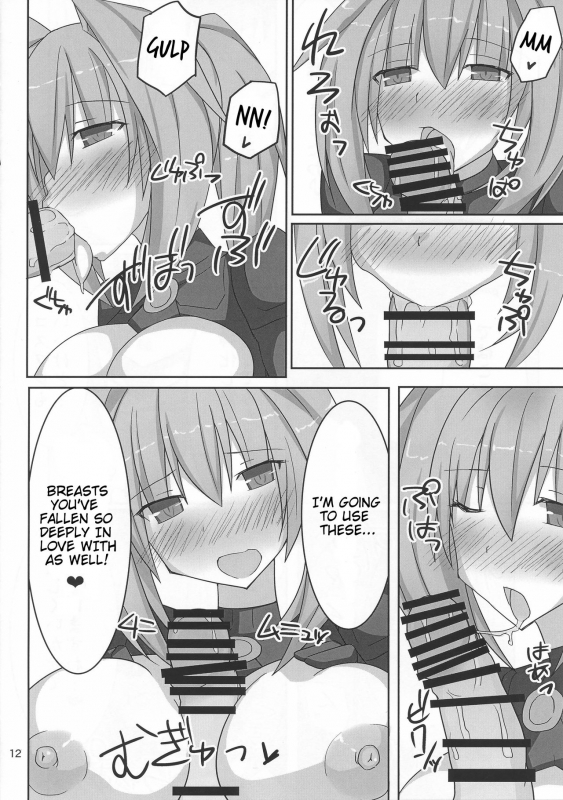 (C86) [Kyojinkou (Toyo)] Kyonyuu Onee-san Kei Megami ni Yasashiku Shibori Toraretai!_11