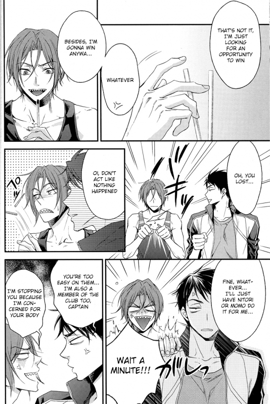 (C86) [Oshinobee (Yamada Papiko)] Wakatte yaritai keredo (Free!) [English] [ichigo-day]_11