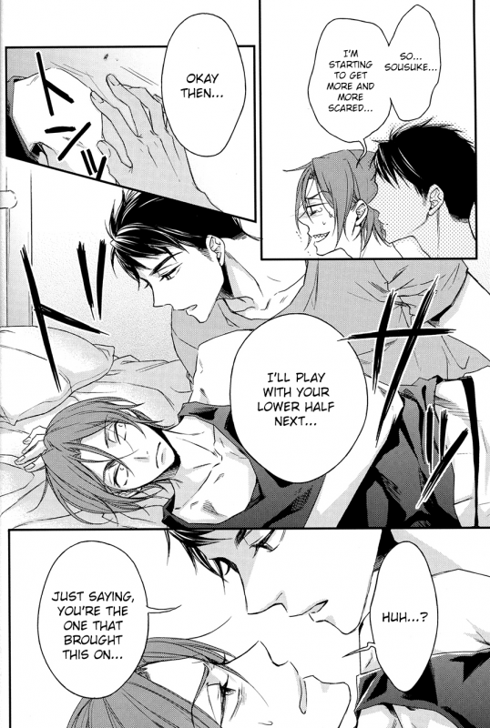 (C86) [Oshinobee (Yamada Papiko)] Wakatte yaritai keredo (Free!) [English] [ichigo-day]_17