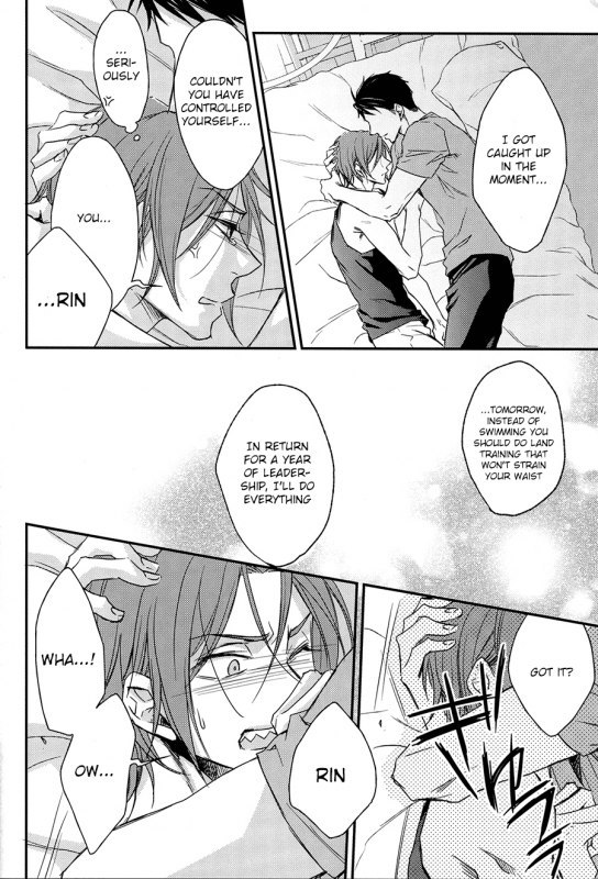 (C86) [Oshinobee (Yamada Papiko)] Wakatte yaritai keredo (Free!) [English] [ichigo-day]_29