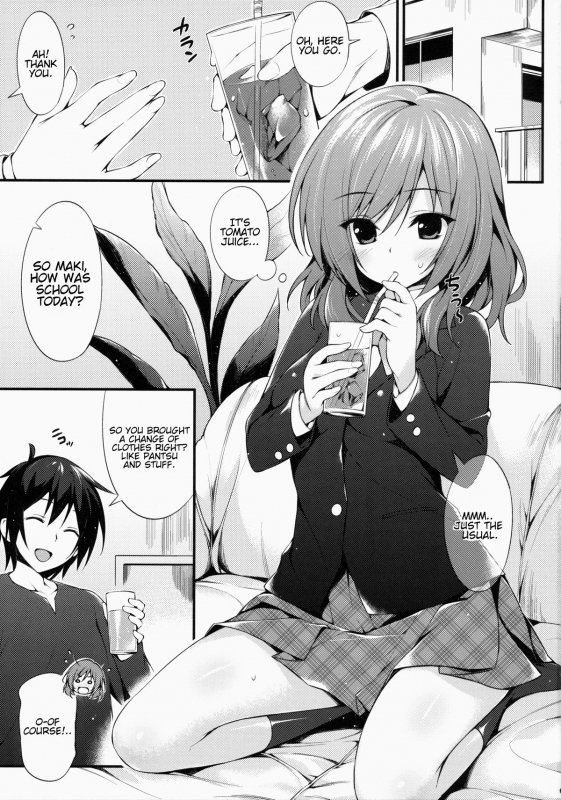 (C86) [PP (Oryou)] Maki-chan To Tukiaitai! (Love Live!) [English] {Behosu}_01