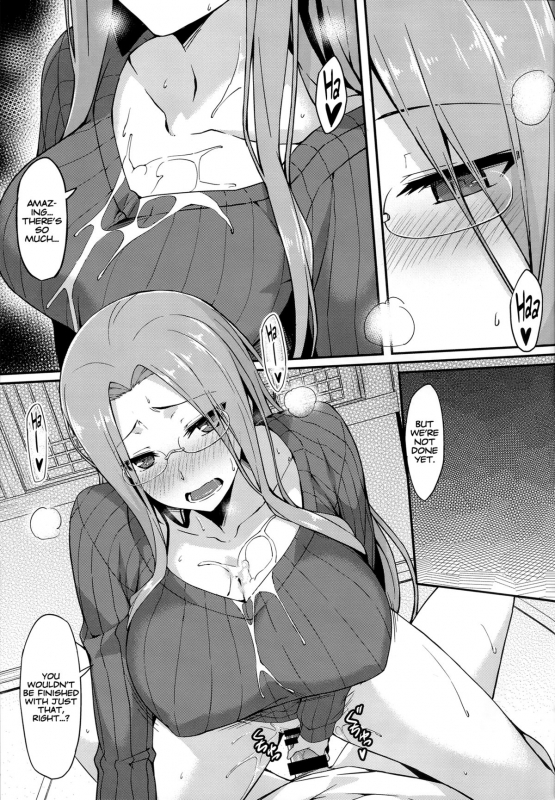 (C86) [S.S.L (Yanagi)] Rider-san to Tate Sweater. (Fatehollow ataraxia) [English] [Facedesk]_11