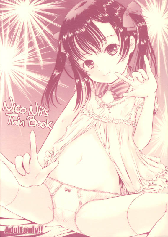 (C86) [Shiawase Manjuu (Shiawase 1500)] Nico-nii no Usui Hon!!  NicoNii's Thin Book (Love Live_00