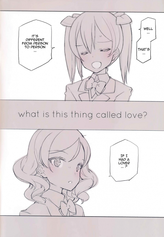 (C86) [Shoujo Kishidan (Oyari Ashito)] What is this thing called love 1 (Love Live!) [English]_02