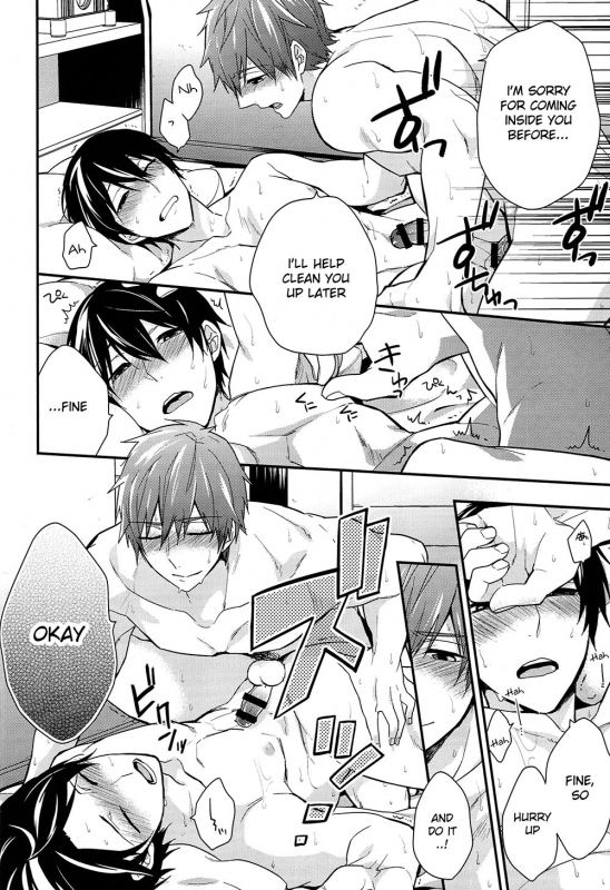 (C86) [Shuukyuu Itsukasei (Touya Tsuduru)] take two (Free!) [English] [Moy Moe Scans]_20