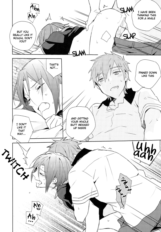 (C86) [esmeralda (Mitsuki)] Fuckin' my pussy (Free!) [English] [Holy Mackerel]_12