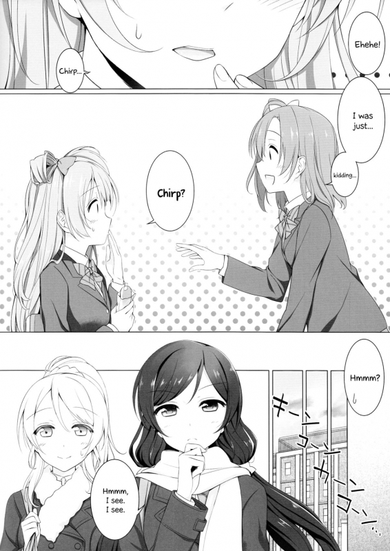 (C87) [39xream (Suzume Miku)] Bird Call (Love Live!) [English] [Yuri-ism]_04