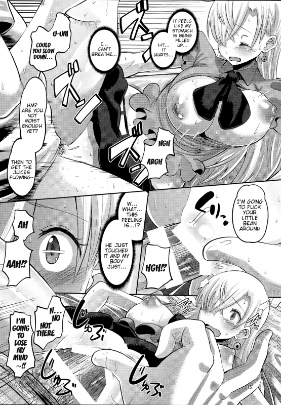 (C87) [AMP (Norakuro Nero)] Damasare Oujo Elizabeth  Elizabeth the Deceived Pri_13