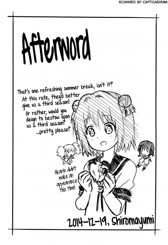 (C87) [Circle Heron (Shiramayumi)] Magejun 37 (YuruYuri) [English] =LWB + CW=_19