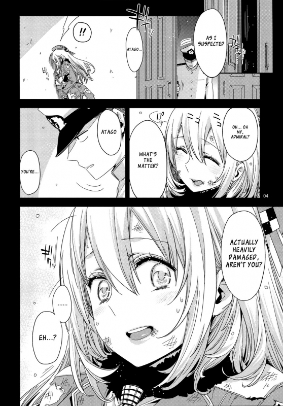 (C87) [EDGE (ED)] Atago no Eroi Hon. (Kantai Collection -KanColle-) [English] [XCX Scans]_02