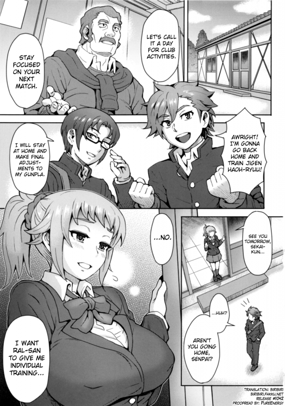 (C87) [Eight Beat (Itou Eight)] Pichi Muchi! (Gundam Build Fighters Try) [English] [biribiri]_01