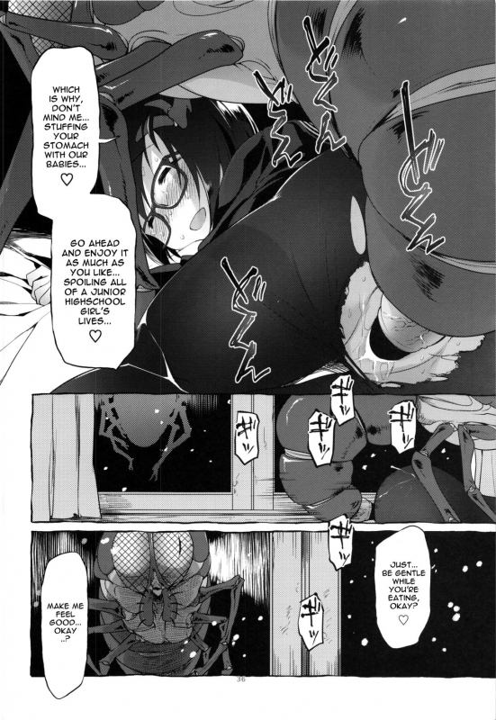(C87) [KashiNoKi (Midori No Rupe)] Uchuujin no Fuyu  Winter of Alien [English] {Mant}_37