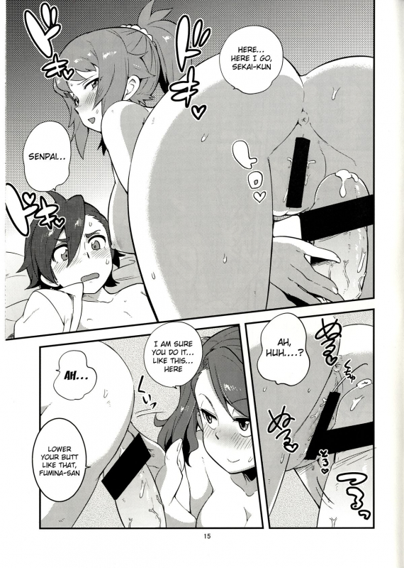 (C87) [Kotau (bowieknife)] GyanFumi Try (Gundam Build Fighters Try) [English] {doujin-moe.us}_15