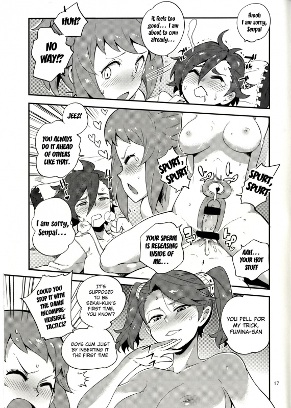 (C87) [Kotau (bowieknife)] GyanFumi Try (Gundam Build Fighters Try) [English] {doujin-moe.us}_17