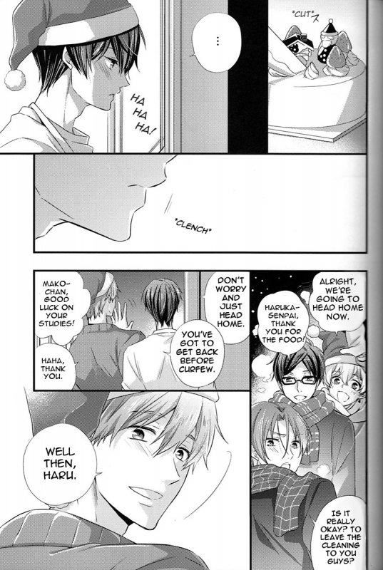 (C87) [Kyuukyuubako (Band Aid)] Itsumo to chigau yoru (Free!) [English] {Rapinii}_08