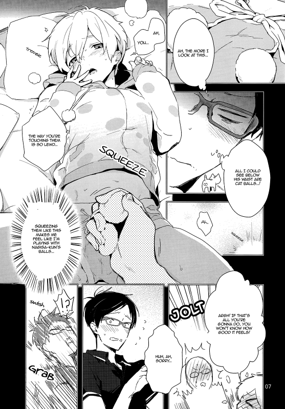 (C87) [MERYx3 (Numeri)] Ryuugazaki Nanigashi wa Seiyoku wo Moteamashiteiru. (Free!) _06