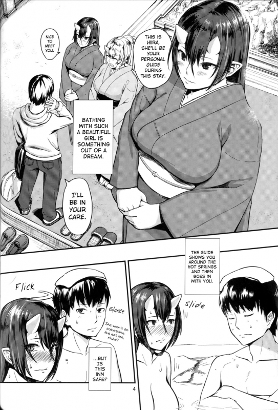 (C87) [Obumanjuu (obmas)] Oni No Yu  Onis' Hot Spring [English] [Noraneko]_03