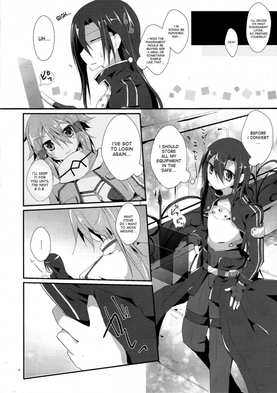 (C87) [Peach tea (Akina Rei)] Honey Punishment (Sword Art Online) [English] [desudesu]_04
