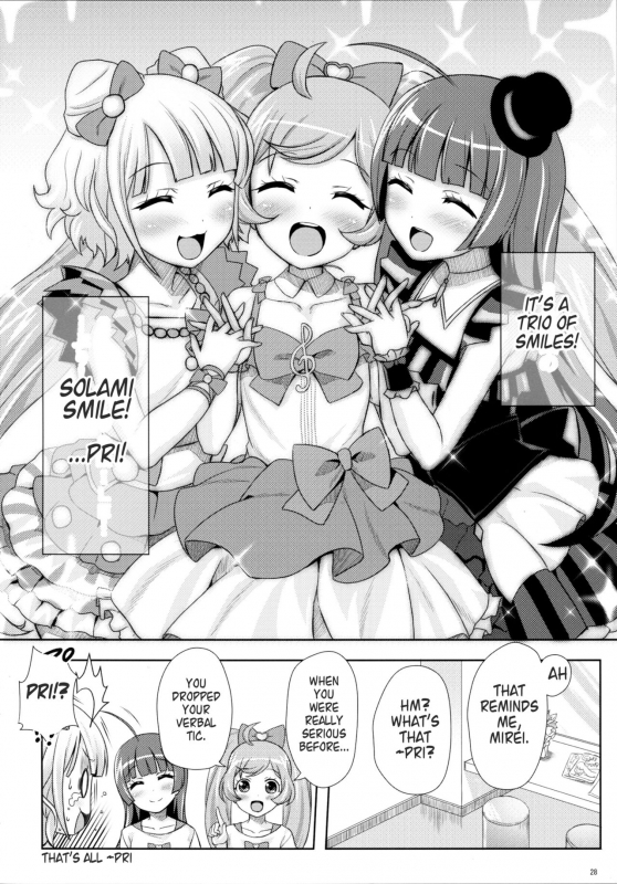 (C87) [Punipuni Doumei (Mizuki Gyokuran)] SMILE SMILE SMILE (PriPara) [English]_27