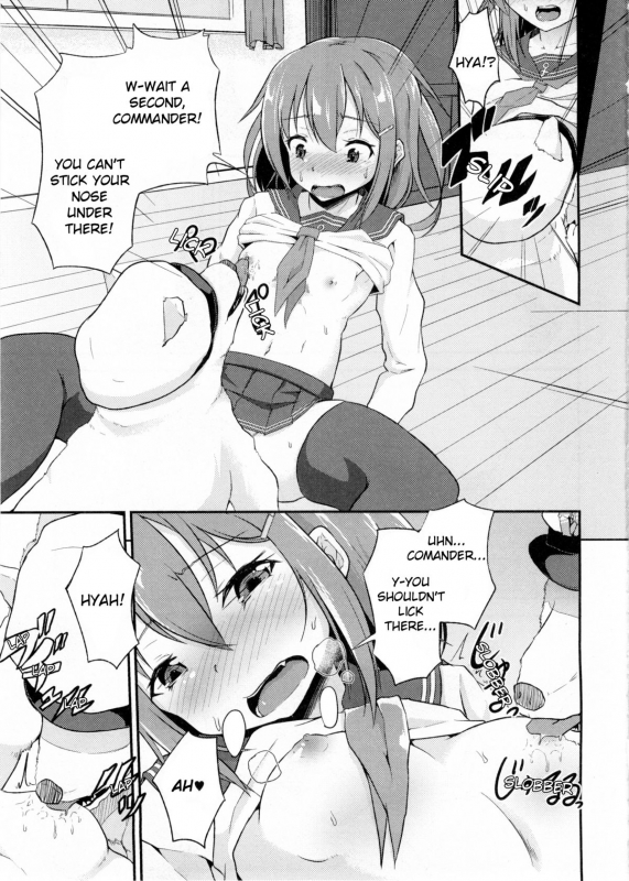 (C87) [Puritania(Puri)] Shireikan ga Wanko ni Nacchatta!! (Kantai Collection -Kancolle-) [Engli_03