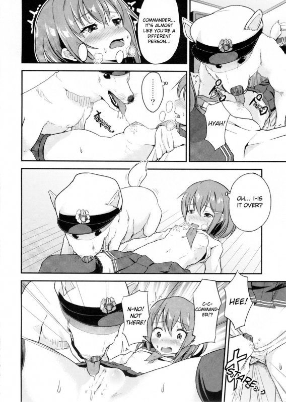 (C87) [Puritania(Puri)] Shireikan ga Wanko ni Nacchatta!! (Kantai Collection -Kancolle-) [Engli_04