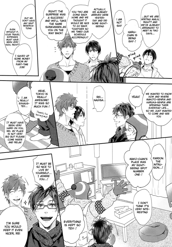 (C87) [SAKEPAPA (Ooki)] Yoru wa Oshizuka ni  The Silent Night (Free!) [English] [Holy Mackerel]_09