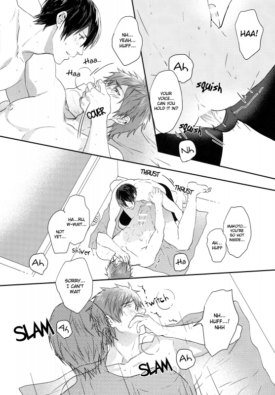 (C87) [SAKEPAPA (Ooki)] Yoru wa Oshizuka ni  The Silent Night (Free!) [English] [Holy Mackerel]_16