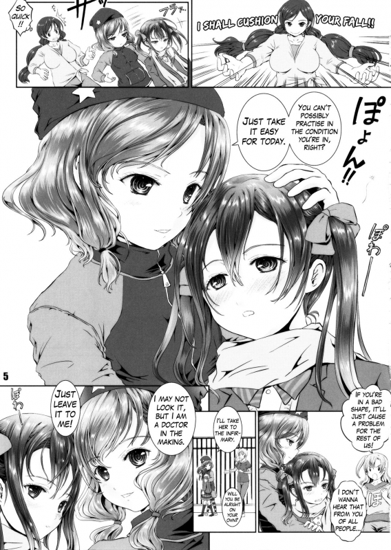 (C87) [Shiawase Manjuu (Shiawase 1500)] Honto wa Nita Mono Doushi!! (Love Live!) [English]_03